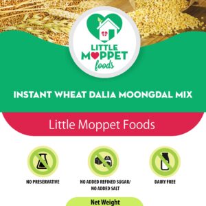 Instant wheat Dalia Moong dal Mix