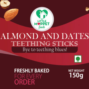 Almond and Dates Teething Sticks