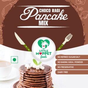 Choco Ragi Pancake