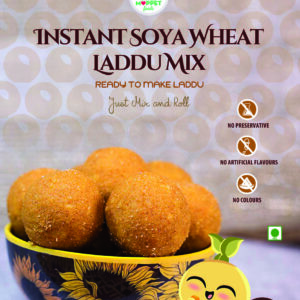 Instant Soya Wheat Laddoo Mix
