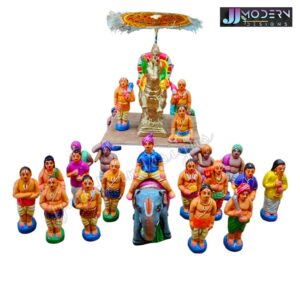 Kallazhagar set - Alagar in vagai river