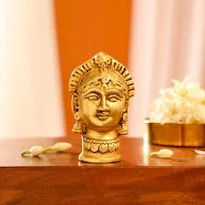 Brass Paravathi Head