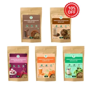 Sprouted Sathumaavu Powder Combo Super Saver – 5 Flavours